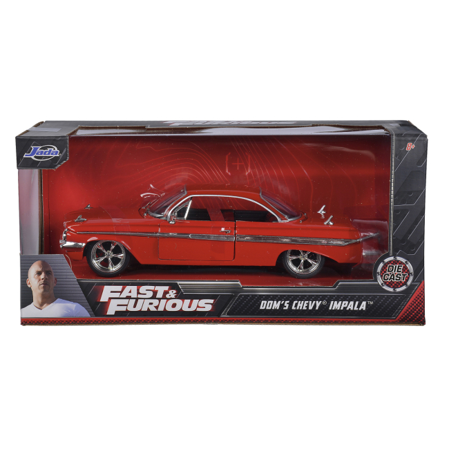 Автомодели - Автомодель Jada Форсаж Шевроле Импала 1961 1:24 (253203051)#5