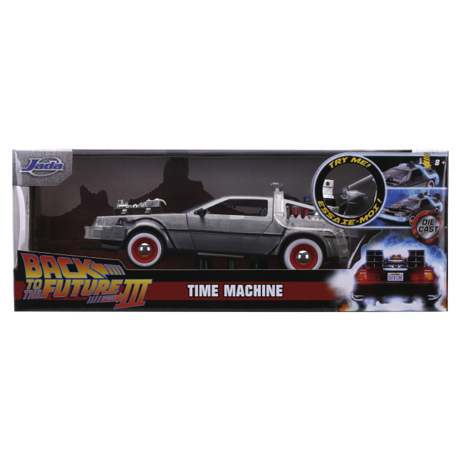 Автомодели - Автомодель Jada Назад в будущее 3 Машина времени 1989 (253255027)#5