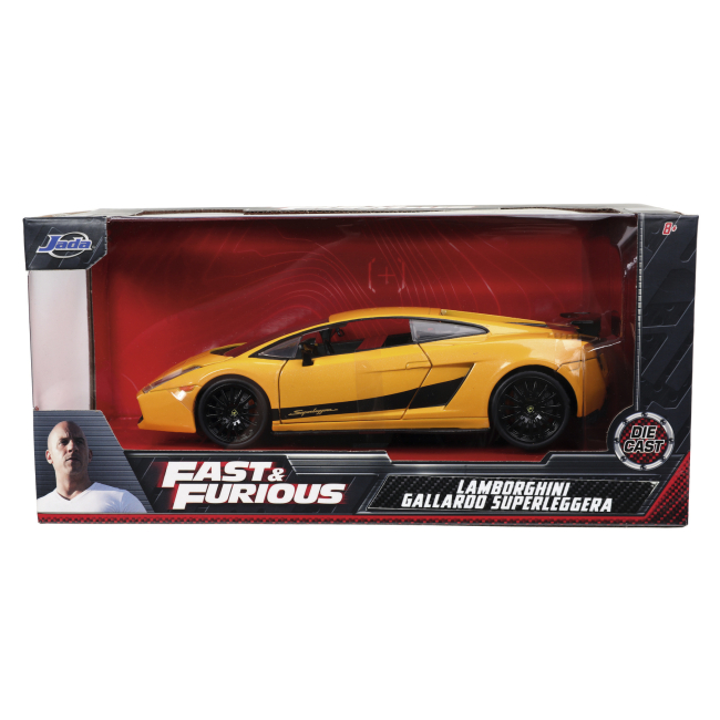 Автомоделі - Автомодель Jada Форсаж Ламборгіні Гайярдо 1:24 (253203067)#5