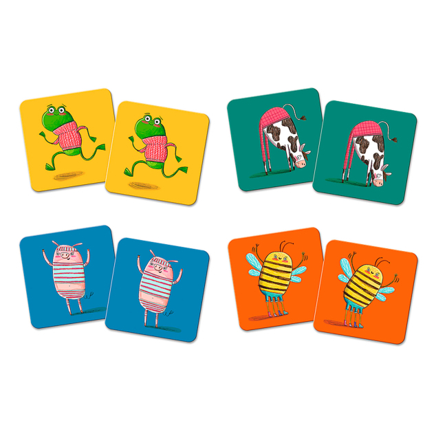 Настільні ігри - Настільна гра Trefl Мемос Класік Плюс Плей (02271)#2