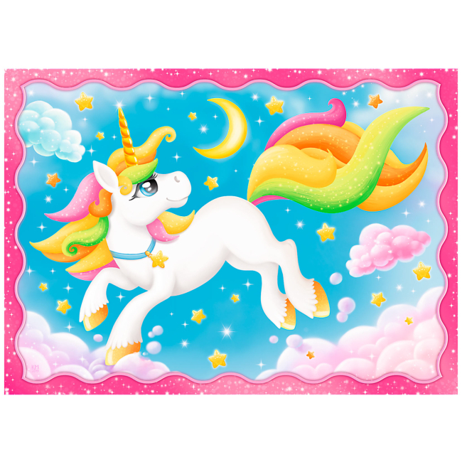 Пазли - Пазли Trefl Магія Єдинорогів 4 в 1 (34389)#2