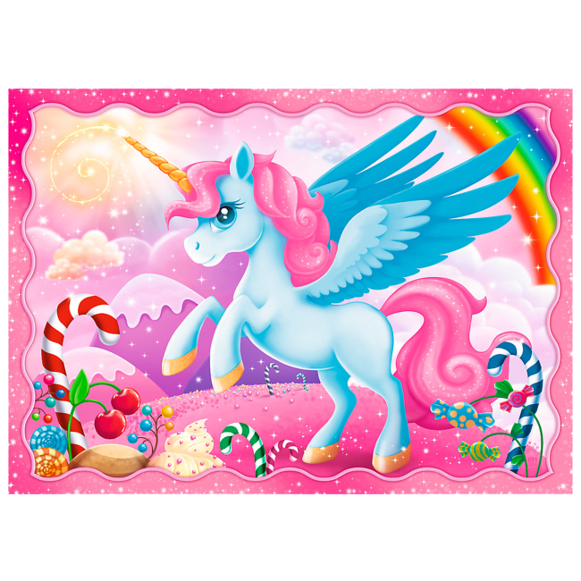 Пазли - Пазли Trefl Магія Єдинорогів 4 в 1 (34389)#3