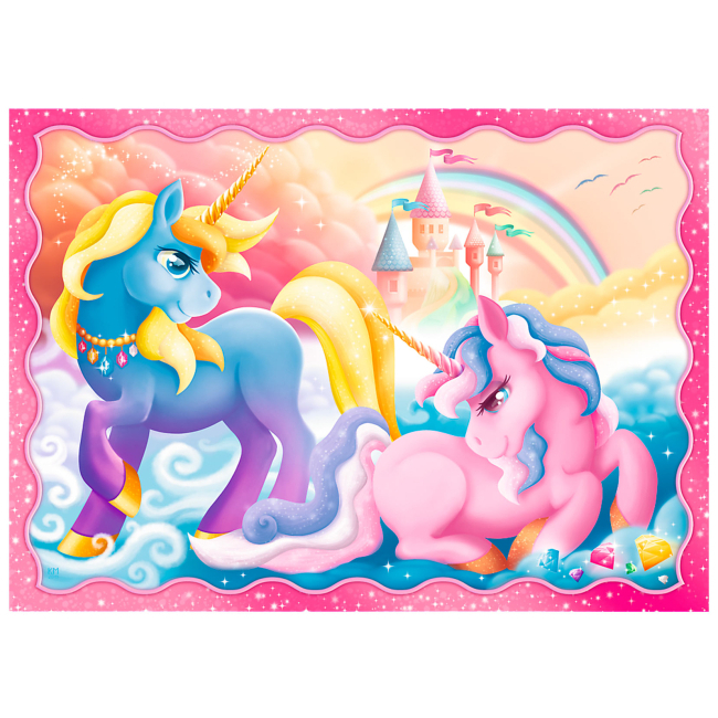 Пазли - Пазли Trefl Магія Єдинорогів 4 в 1 (34389)#4