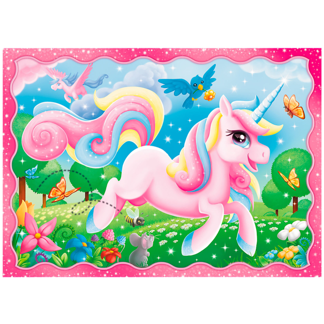 Пазли - Пазли Trefl Магія Єдинорогів 4 в 1 (34389)#5