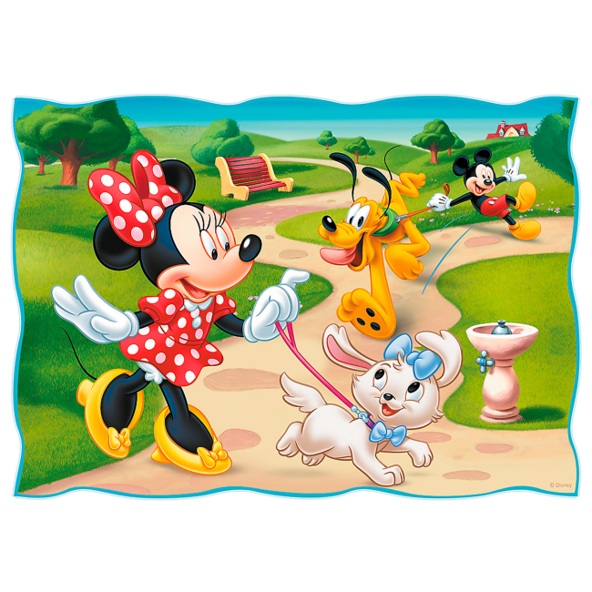 Пазли - Пазли Trefl Гарний день Міккі Мауса 4 в 1 (34604)#2