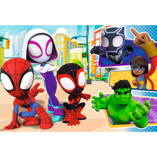 Пазли - Пазли Trefl Super maxi Спайді та його друзі 24 елементи (14348)#2