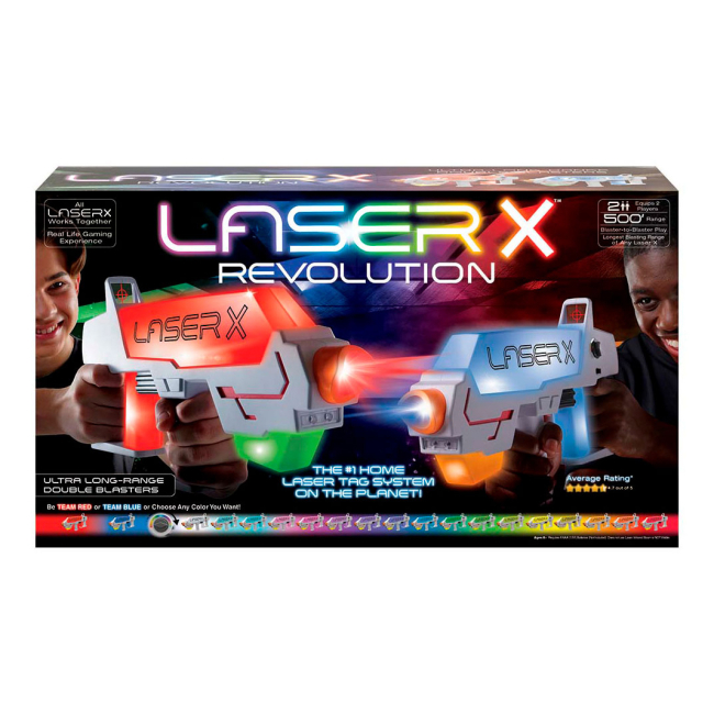 Лазерна зброя - Ігровий набір для лазерних боїв Laser X Revolution long range (88178)#3