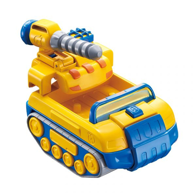 Транспорт і спецтехніка - Ігровий набір Super Wings Supercharge Articulated Action Vehicle Донні (EU740992V)#4