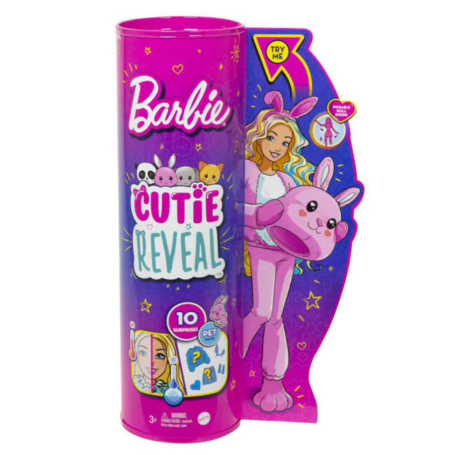 Куклы - Кукла Barbie Cutie Reveal Милый кролик (HHG19)#4
