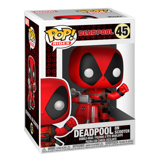 Фигурки персонажей - Фигурка Funko Pop Marvel Deadpool Дедпул на скутере (30969)#2
