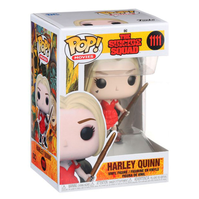 Фігурки персонажів - Фігурка Funko Pop DC Comics Загін самогубців Гарлі Квінн у червоній сукні (56016)#2