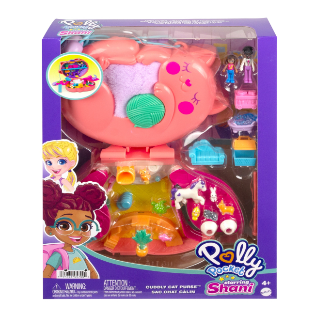 Куклы - Набор Polly Pocket Удивительный мир Котик (GKJ63/HGT16)#5