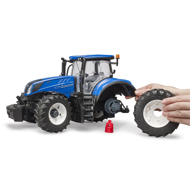 Транспорт і спецтехніка - Трактор Bruder New Holland (03120)#3