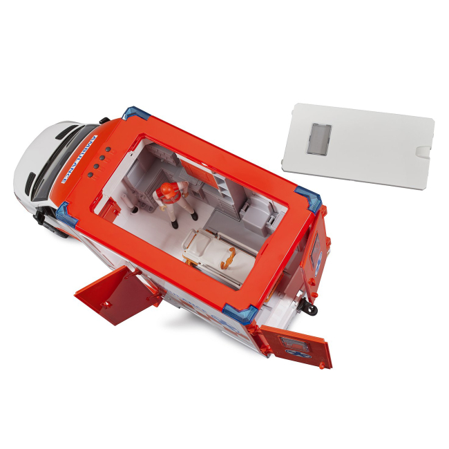 Транспорт и спецтехника - Скорая помощь Bruder MB Sprinter с фигуркой (02676)#4