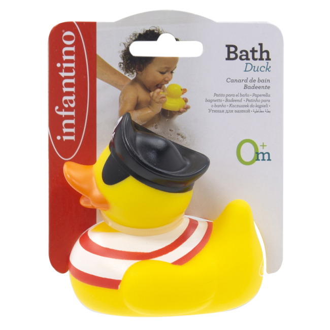 Іграшки для ванни - Іграшка для купання Infantino Каченя Пірат (305115)#2