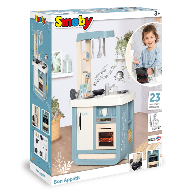 Детские кухни и бытовая техника - Игровая кухня Smoby Бон Аппетит (310824)#3