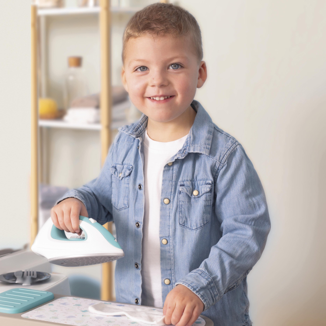 Детские кухни и бытовая техника - Игровой набор Smoby Тефаль Кухня и прачечная 2 в 1 (311050)#5