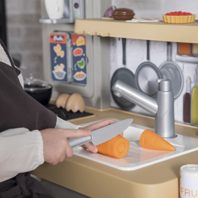 Дитячі кухні та побутова техніка - Інтерактивний ресторан-кухня Smoby У Шефа (312307)#8