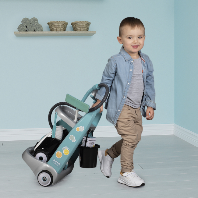 Наборы профессий - Игровой набор Smoby Тележка для уборки (330316)#4