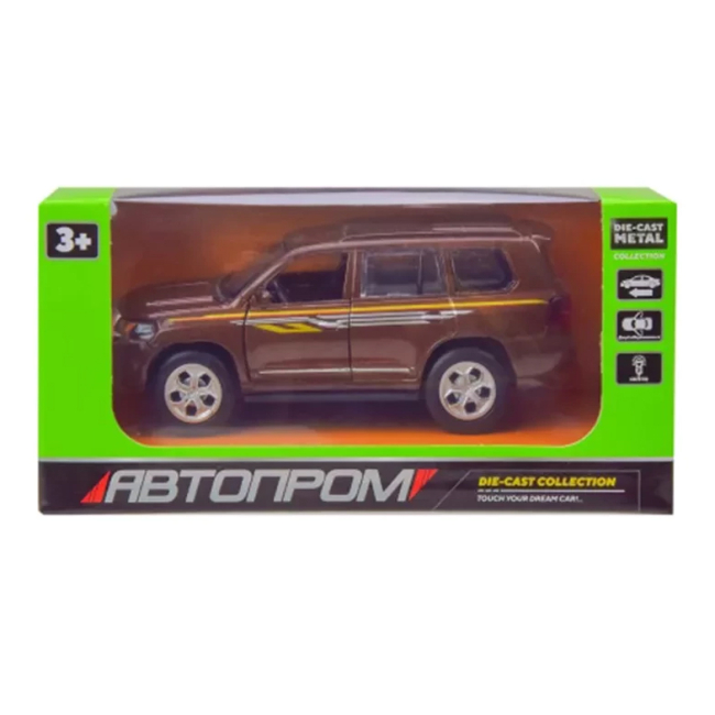 Автомоделі - Автомодель Автопром Позашляховик коричневий (A3250)#2