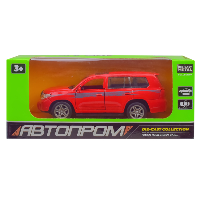 Автомоделі - Автомодель Автопром Позашляховик червоний (A3231/3)#2