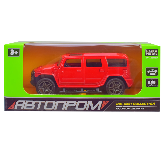 Автомоделі - Автомодель Автопром Позашляховик червоний (A3233/1)#2