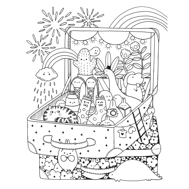 Товари для малювання - Розмальовка Жорж Майже мільйон смакотунчиків (9786178023430)#3