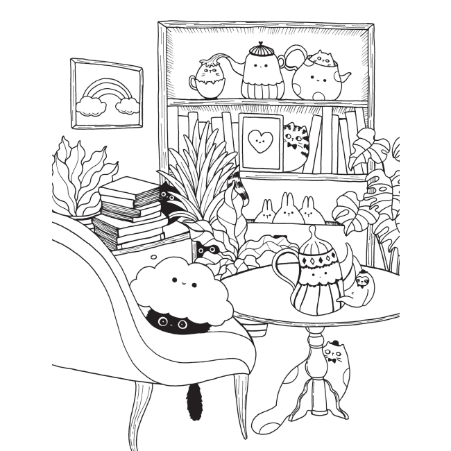 Товари для малювання - Розмальовка Жорж Майже мільйон смакотунчиків (9786178023430)#4