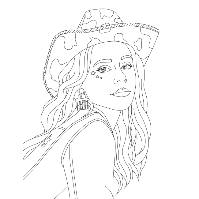 Товари для малювання - Розмальовка Жорж #girls#fashion#party (9786178023515)#3