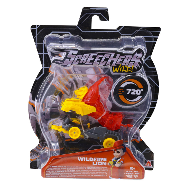 Трансформеры - Машинка-трансформер Screechers Wild S4 L0 Вайлдфаер Лаен (EU685004)#5