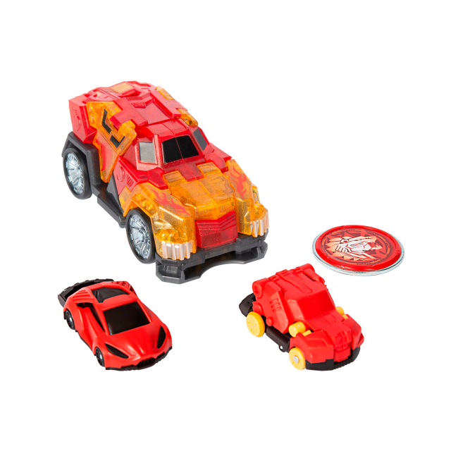 Трансформеры - Машинка-трансформер Screechers Wild S4 L3 Вайлдфаер Лаен (EU685302)#2