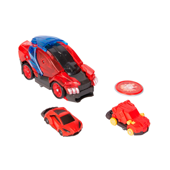 Трансформеры - Машинка-трансформер Screechers Wild S4 L3 Вайлдфаер Лаен премиум (EU685302S)#2