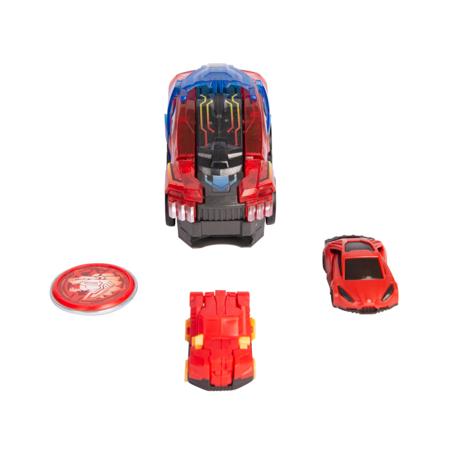 Трансформеры - Машинка-трансформер Screechers Wild S4 L3 Вайлдфаер Лаен премиум (EU685302S)#3