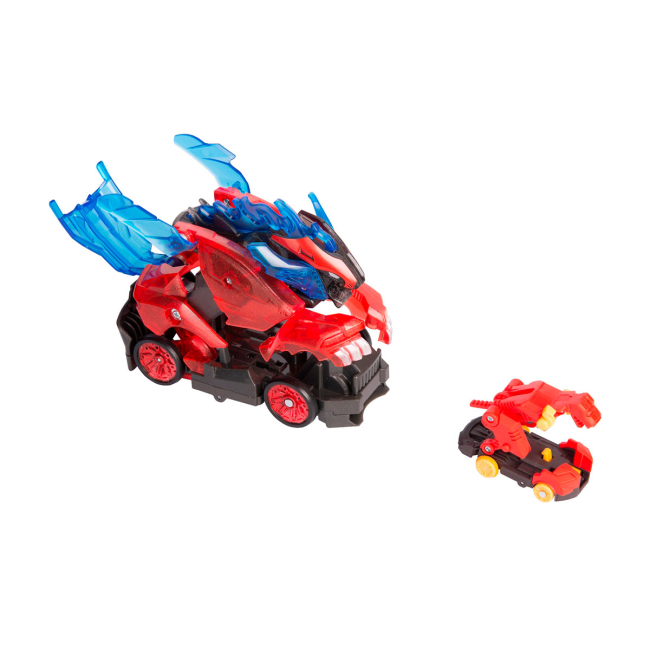 Трансформеры - Машинка-трансформер Screechers Wild S4 L3 Вайлдфаер Лаен премиум (EU685302S)#5