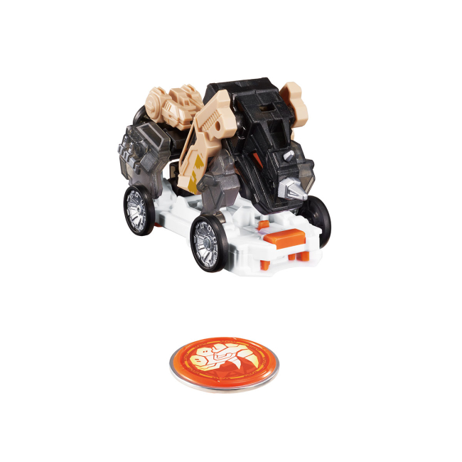 Трансформеры - Машинка-трансформер Screechers Wild S4 L3 Лайтнинг Райно (EU685303)#4