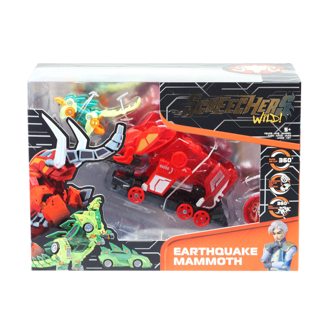 Трансформери - Машинка-трансформер Screechers Wild S4 L3 Ерсквейк Мемес (EU685304)#8