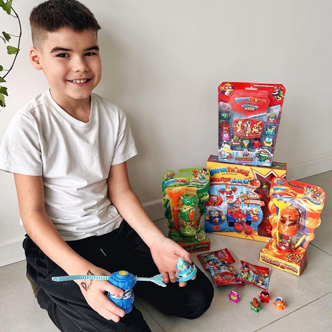 Волчки и боевые арены - Боевой спиннер SuperThings Rivals of Kaboom Замороженная вспышка (PSTSBB16IN00-1)#5