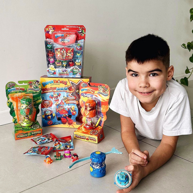 Дзиги та бойові арени - Бойовий спіннер SuperThings Rivals of Kaboom Електричний шторм (PSTSBB16IN00-2)#6