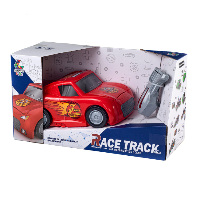 Автотреки - Игровой набор Lunatik Авто трансформер Пожарная (LNK-RTF0695)#3