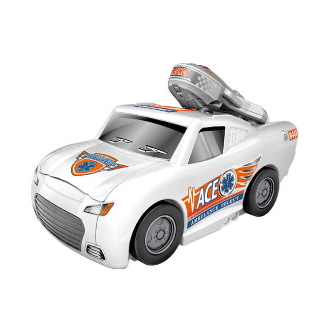 Автотреки - Игровой набор Lunatik Авто трансформер Медик (LNK-RTM5667)#2