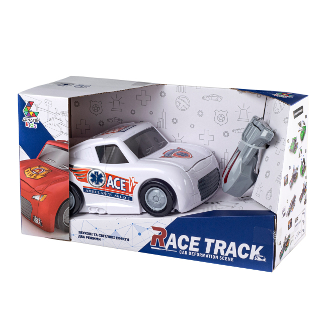 Автотреки - Игровой набор Lunatik Авто трансформер Медик (LNK-RTM5667)#3