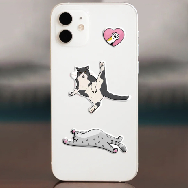 Наборы для творчества - ​Набор стикеров Tattooshka Коты (SB-08)#2