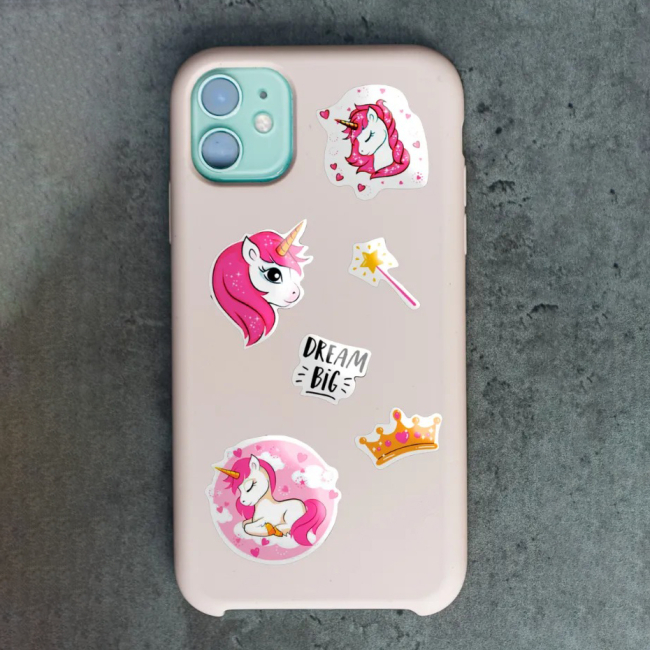 Набори для творчості - ​Набір стікерів Tattooshka Єдиноріжки (SB-09)#2