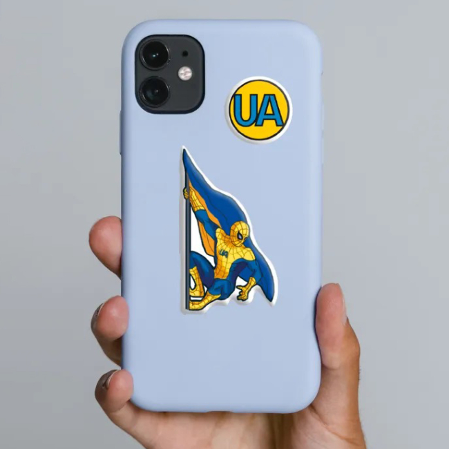 Набори для творчості - Набір стікерів Tattooshka Українські герої (SB-10)#2