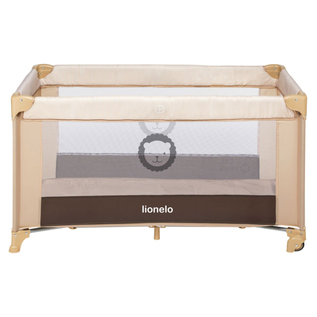 Манежи - Манеж Lionelo Adriaa beige stripes (LO-ADRIAA PLUS BEIGE STRIPES)#2