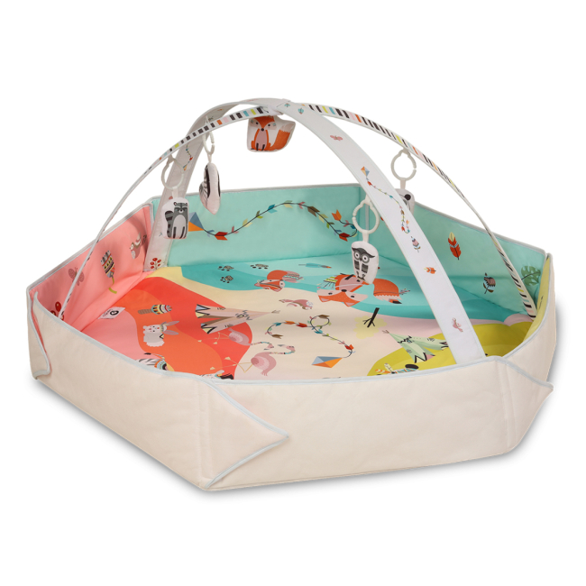 Розвивальні килимки - Розвиваючий килимок Lionelo Jenny multicolor (LOE-JENNY MULTICOLOR)#2