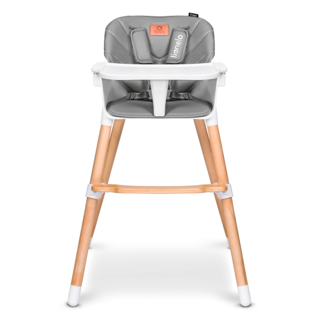 Товары по уходу - Стульчик для кормления Lionelo Koen grey stone 2 в 1 (LO-KOEN GREY STONE)#2