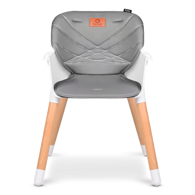 Товары по уходу - Стульчик для кормления Lionelo Koen grey stone 2 в 1 (LO-KOEN GREY STONE)#4