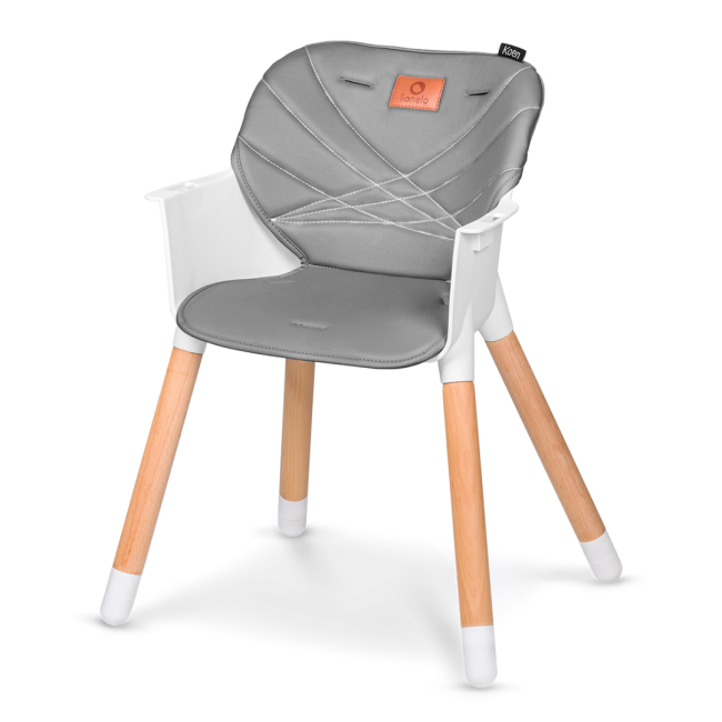 Товары по уходу - Стульчик для кормления Lionelo Koen grey stone 2 в 1 (LO-KOEN GREY STONE)#5