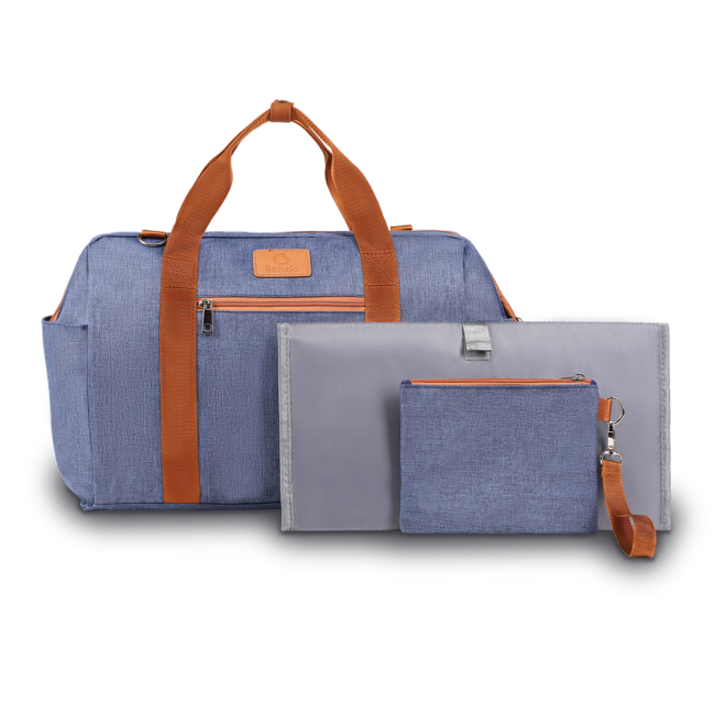 Товары по уходу - Сумка для мам Lionelo Ida blue denim (LO-IDA BLUE DENIM)#3